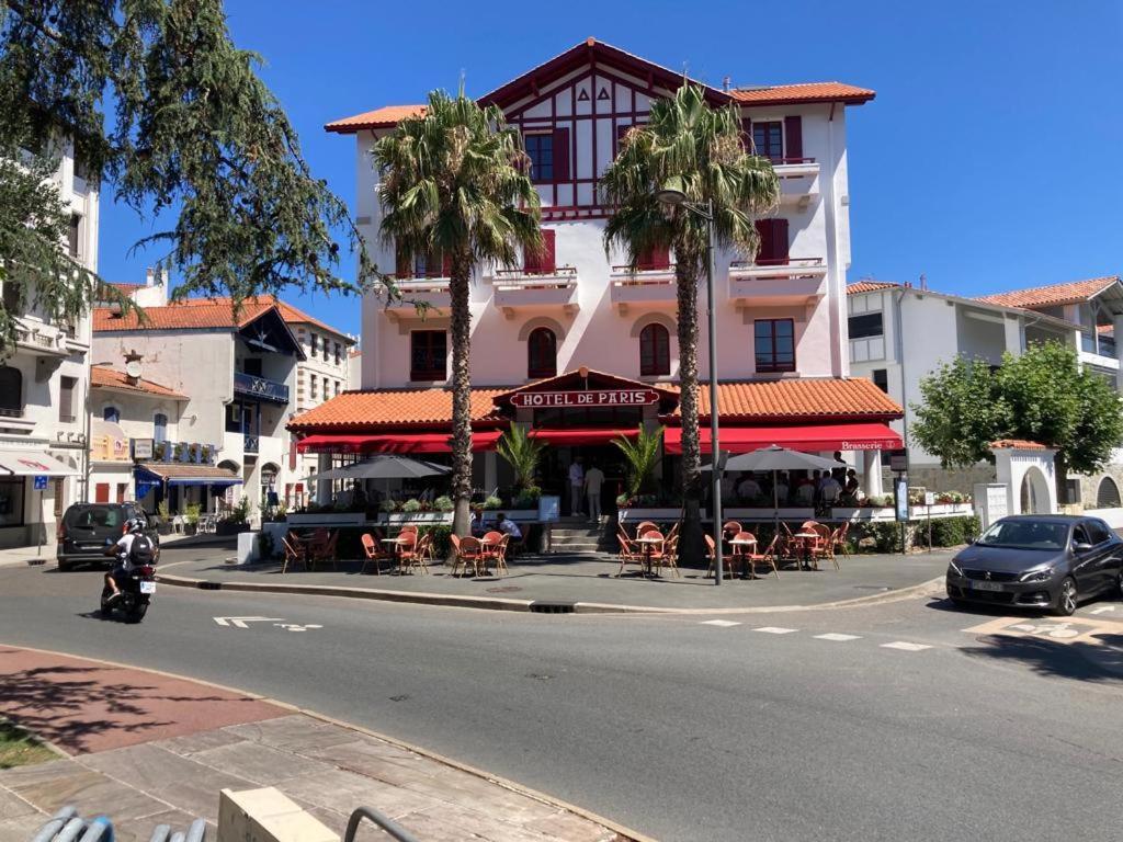 Superbe Appartement T3 Au Centre Plage .Parking Hendaye Exterior photo