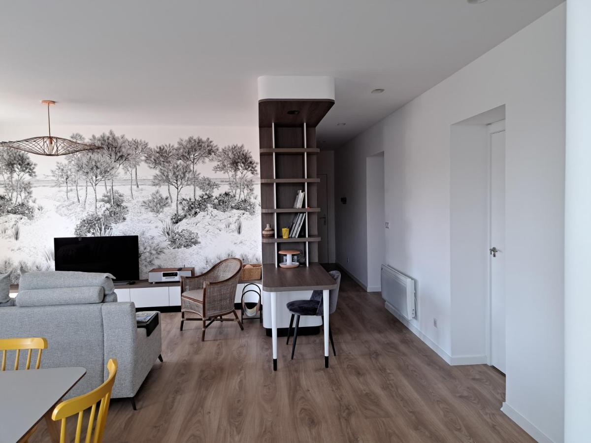 Superbe Appartement T3 Au Centre Plage .Parking Hendaye Exterior photo