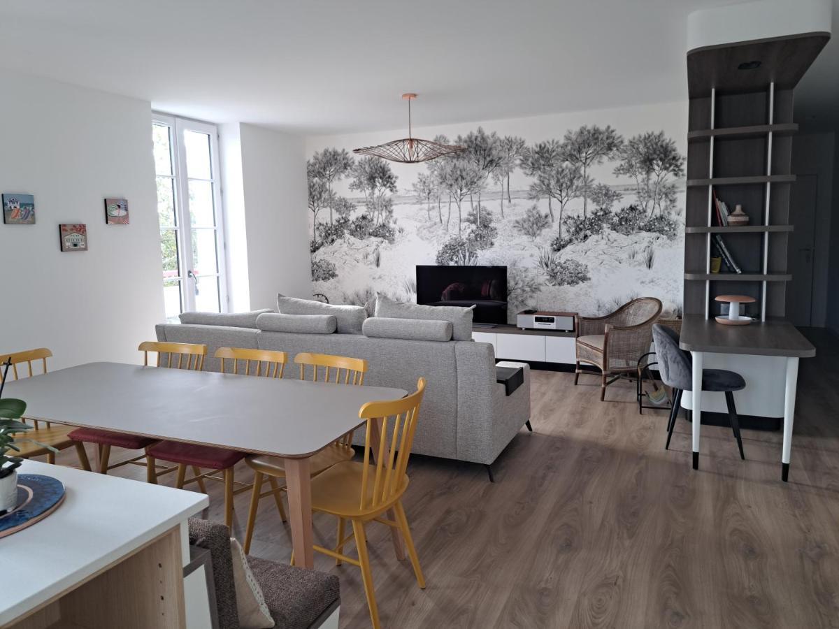 Superbe Appartement T3 Au Centre Plage .Parking Hendaye Exterior photo